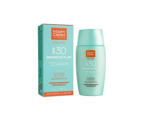 Martiderm Sun Care Bronze D Fluid Tan Boost SPF30 50ml