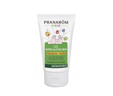 Pranarôm Gel Hydroalcoolique Junior Mandarine Vanille 50ml
