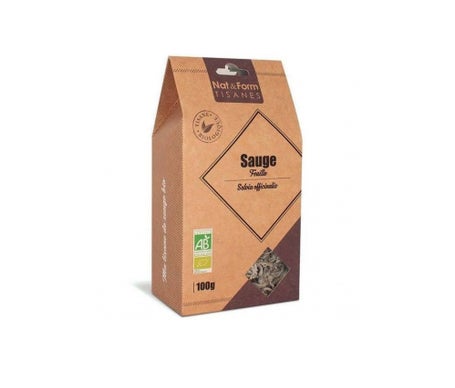 Nat&Form Tis Sauge Fill Bio 100G