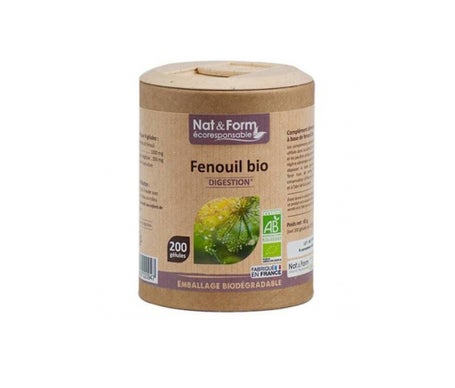 Nat&Form Eco Fenouil Bio Gelveg200