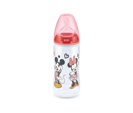 Nuk First Choice+ Biberon Mickey Minnie 6-18 Mois 300ml