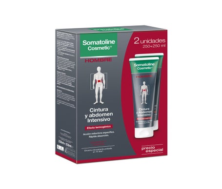 Somatoline Men's Intensive Night Abdomen 2x250ml