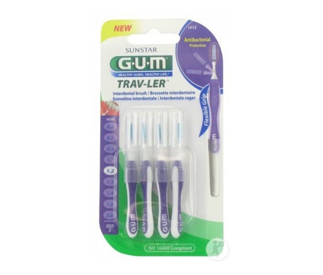 Gum Trav-Ler Brossette Interdentaire 1512 1,2mm 4 Unités