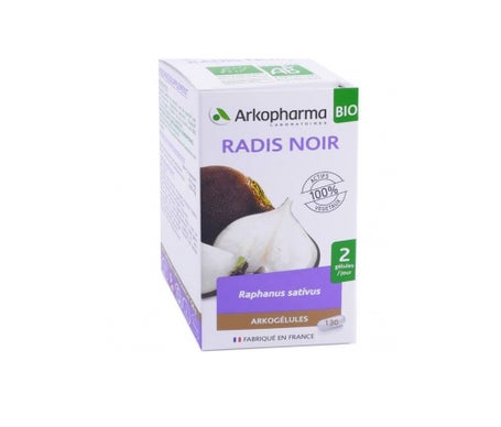 Arkopharma Arkogélules Radis Noir Bio 130 Gélules