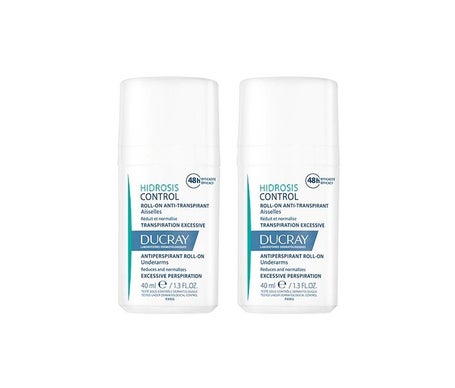 Ducray Hidrosis Control Roll-On Anti-Transpirant 2x40ml