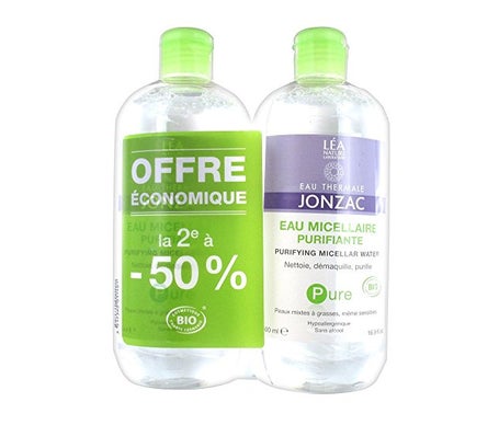 Jonzac Pure Eau Micel Purifiante 2X500ml