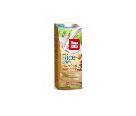 Lima Lait Riz Noisette Amandes biologiques 1L