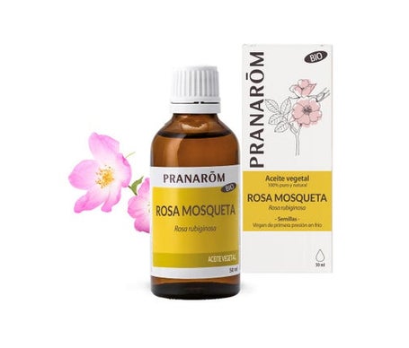 Pranarôm Huile Végétale de Rose Musquée BIO 50 ml