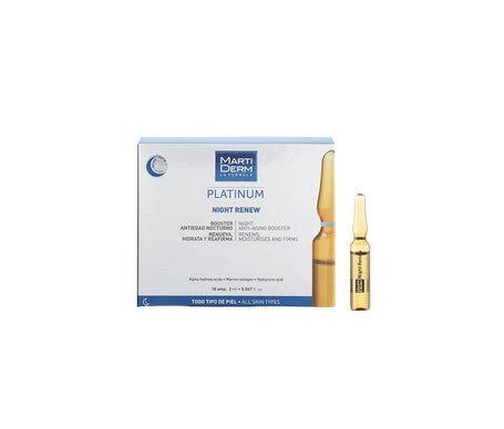 Martiderm® Platinum Night Renew 10 ampoules