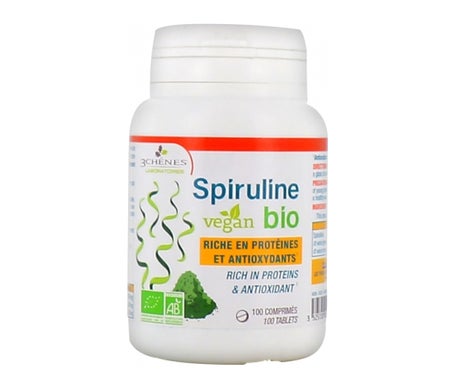 3 Chênes Bio Spiruline De Production Biologique 60 Comprimés