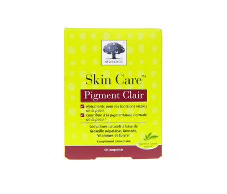 New Nordic Skin Care Pigment Clair 60 Comprimés