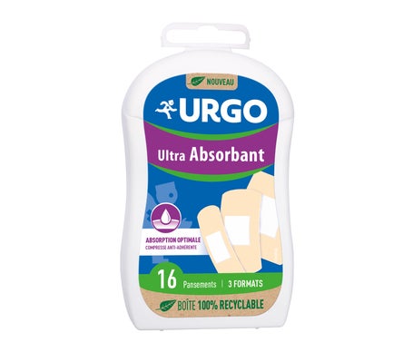 Urgo Ultra Absorbant 16 pansements