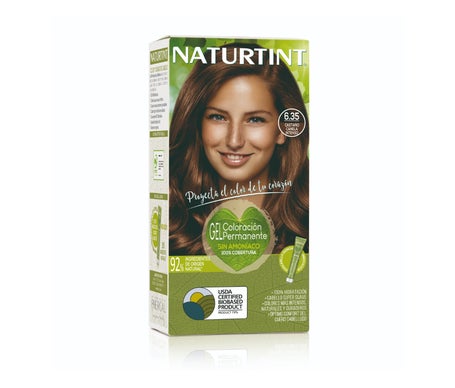NATURTINT  Gel de couleur permanente 6.35 Brun Cannelle Intense