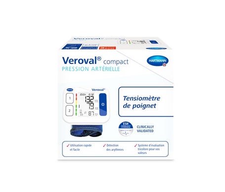 Hartmann Veroval Compact Tensiomètre De Poignet