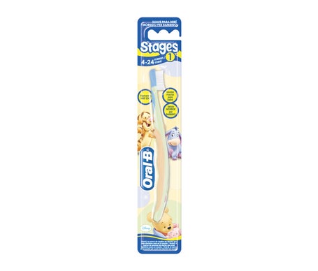Oral-B Stages 1 brosse à dents pour enfants 4-24 mois 1 pc