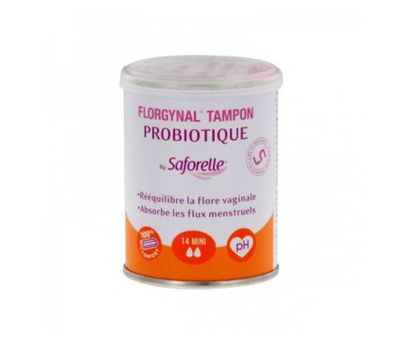 Saforelle Florgynal Tampons Probiotique Min 14uts