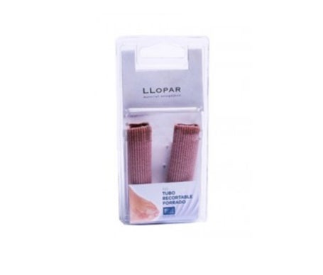 Llopar petit tube orthopédique doublé découpé