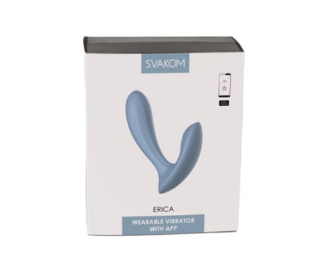 Svakom Erica App Wearable Vibrator Dusty Blue