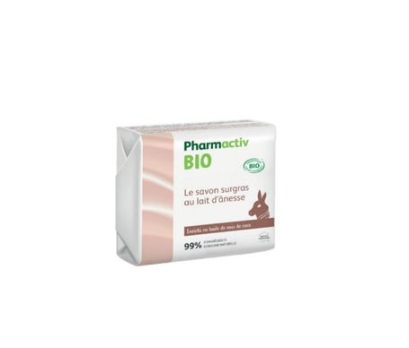 Pharmactiv Savon Surgras Lait Ânesse Bio 100g
