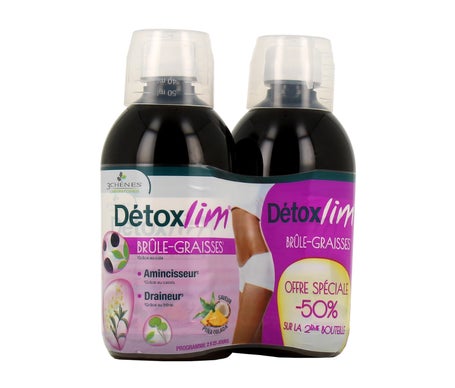 Les 3 Chênes Detoxlim Brûle-Graisses 2x500ml