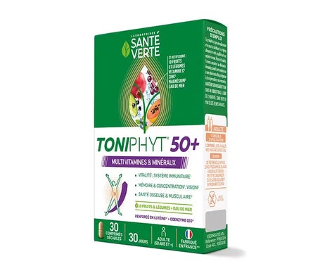 Santé Verte Toniphyt 50+ Multivitamines & Minéraux 30comp