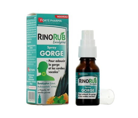 Forté Pharma RinoRub Eucalyptus Spray Gorge 15ml