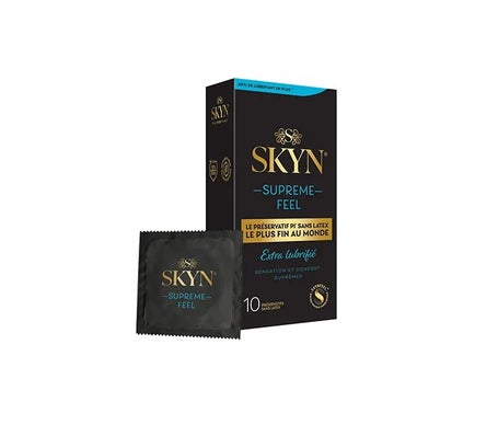 Skyn Supreme Feel Extra Lubrifié Préservatif 10 uts