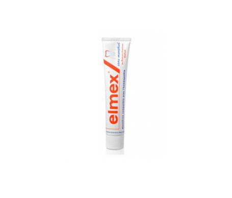 Elmex Dentifrice Compatible Homéopathie Sans Menthol 75 ml