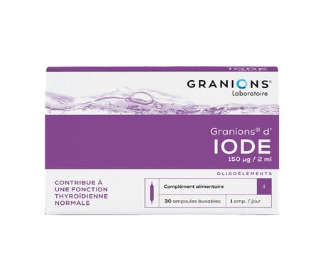 Granions D'Iode 30 Ampoules