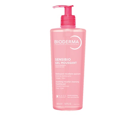 Bioderma Sensibio Gel Micellaire Nettoyant 500 ml