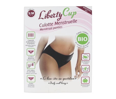 Liberty Cup Bragas Menstruales Talla S M 1ud