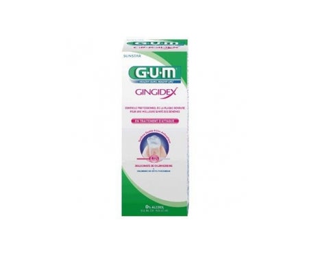 Gum Bain de bouche Gingidex 0.12% traitement d attaque