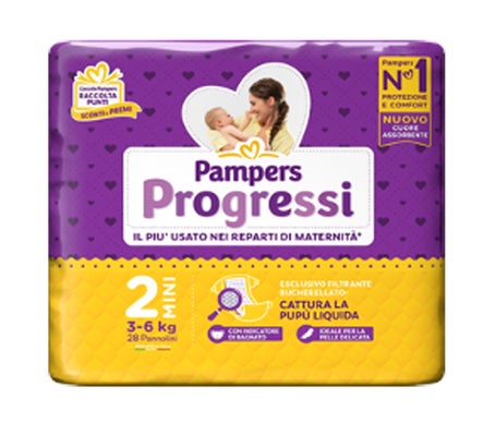 Pampers Progressi Mini Couche 28uts
