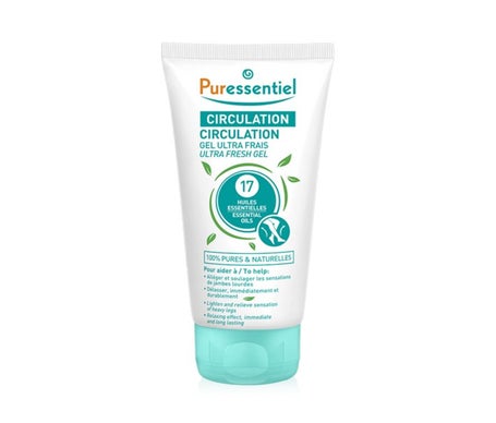 Puressentiel Circulation Gel Ultra Frais 17 Huiles Essentielles 125ml