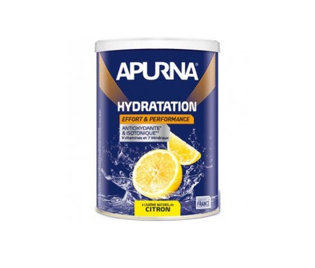 Apurna Boisson Hydratation Arôme Naturel Citron 500G