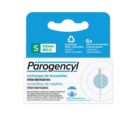 Parogencyl Recharges de Brossettes Interdentaires S 0.9mm 6uts