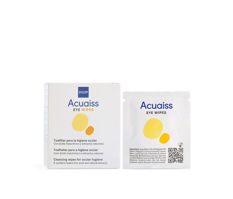 Disop Acuaiss Lingettes pour les yeux 20 Lingettes