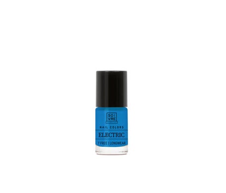 Soivre Cosmetics Nail Colors Fluor Vernis à Ongles Bleu Electrique 6ml