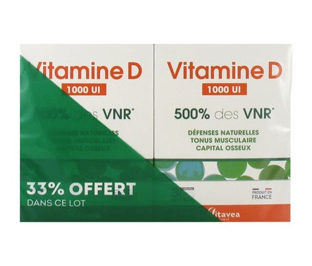 Vitavea Vitamine D 1000Ui 2x90comp