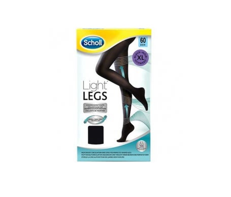 Scholl Light Legs Collants 60 Deniers Noir Taille XL