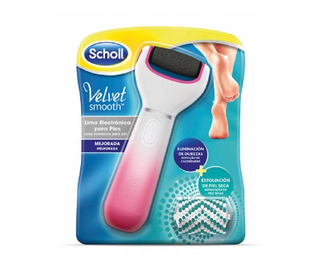 Fichier électronique Scholl en velours lisse avec rebord rose