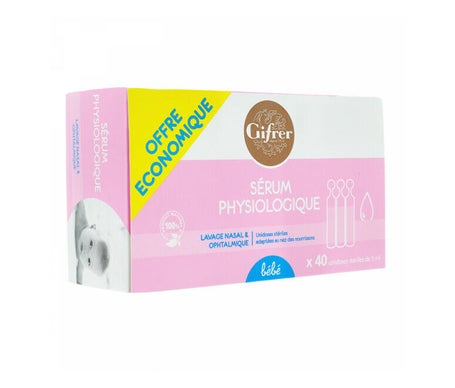 Gifrer Sérum Physiologique Unidoses 40x5ml