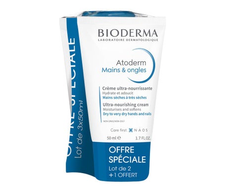 Bioderma Atoderm Mains Et Ongles 3x50ml