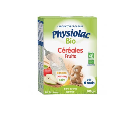 Physiolac Cereale Fruits Bio 200G