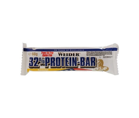WEIDER  - 32% Protein Bar - Banana Boite de 12 