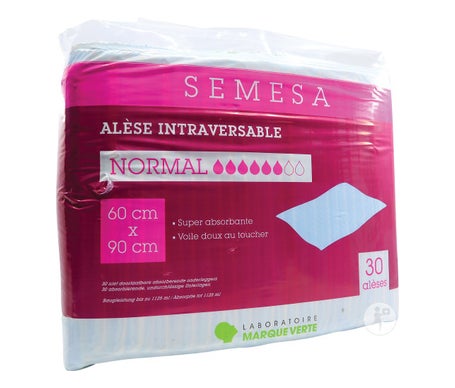 Marque Verte Alèse 60x90 Normal 30uts