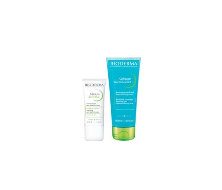 Bioderma Pack Sébium Sensitive Creme 30ml + Sébium Gel 200ml