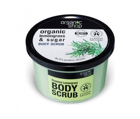 Organic Shop Exfoliating Body Scrub Provence Lemongrass 250ml