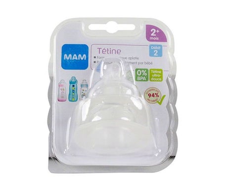 MAM Débit Moyen +2 Mois 2 Tétines