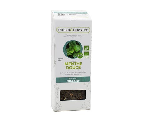 L'Herbôthicaire Infusion Menthe Douce Bio 30g